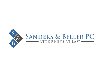 Sanders & Beller PC Attorneys at Law logo design by nurul_rizkon