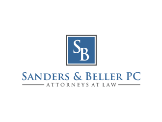 Sanders & Beller PC Attorneys at Law logo design by nurul_rizkon