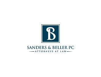 Sanders & Beller PC Attorneys at Law logo design by usef44