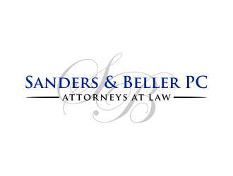 Sanders & Beller PC Attorneys at Law logo design by cintoko