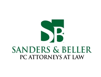 Sanders & Beller PC Attorneys at Law logo design by mckris