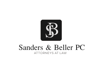 Sanders & Beller PC Attorneys at Law logo design by rdbentar