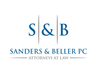 Sanders & Beller PC Attorneys at Law logo design by savana
