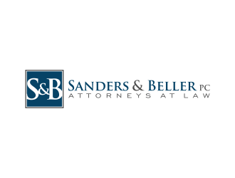 Sanders & Beller PC Attorneys at Law logo design by Lavina