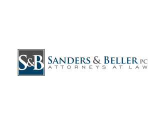 Sanders & Beller PC Attorneys at Law logo design by Lavina