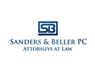 Sanders & Beller PC Attorneys at Law logo design by Xeon