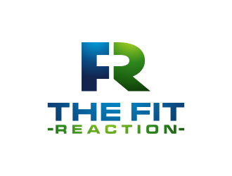 The Fit Reaction  logo design by BlessedArt