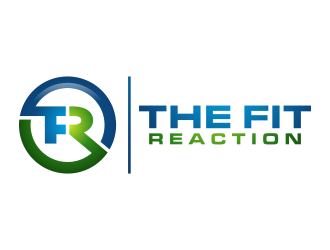 The Fit Reaction  logo design by BlessedArt