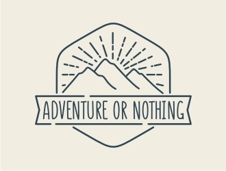 adventure or nothing logo design by GemahRipah