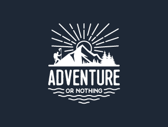 adventure or nothing logo design by shadowfax