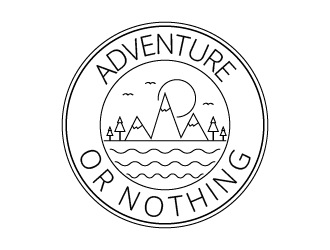 adventure or nothing logo design by czars