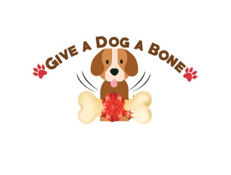 Give a Dog a Bone logo design by heba