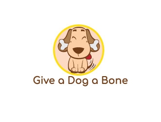 Give a Dog a Bone logo design by heba