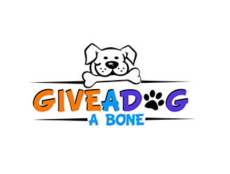 Give a Dog a Bone logo design by 3Dlogos