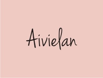 aivielan (it can be all caps or all lower case) logo design by agil