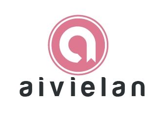 aivielan (it can be all caps or all lower case) logo design by shravya