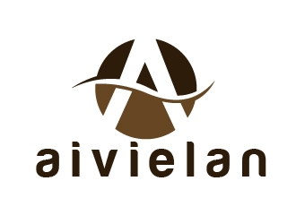 aivielan (it can be all caps or all lower case) logo design by shravya