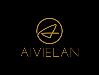 aivielan (it can be all caps or all lower case) logo design by pakNton