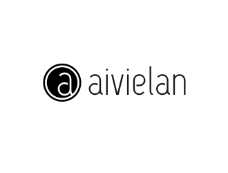 aivielan (it can be all caps or all lower case) logo design by rdbentar