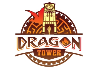 Dragon Tower logo design by jaize