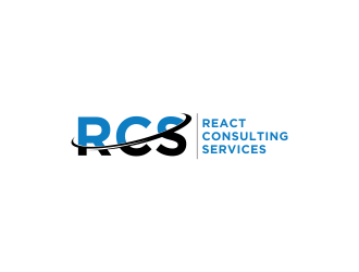 React Consulting Services - We also use RCS logo design by qonaah