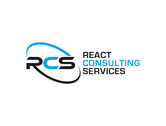 React Consulting Services - We also use RCS logo design by ellsa