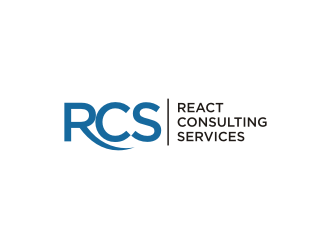 React Consulting Services - We also use RCS logo design by Adundas