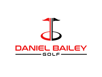 Daniel Bailey Golf  logo design by keylogo