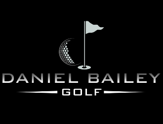 Daniel Bailey Golf  logo design by ElonStark