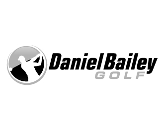 Daniel Bailey Golf  logo design by ElonStark