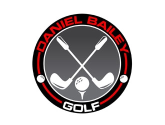 Daniel Bailey Golf  logo design by LogoInvent