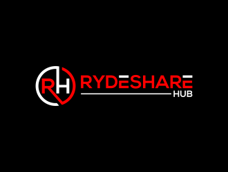 Rydeshare Hub logo design by ubai popi
