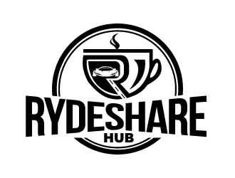 Rydeshare Hub logo design by art-design
