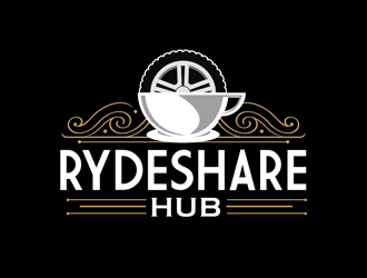 Rydeshare Hub logo design by kunejo