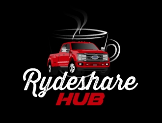 Rydeshare Hub logo design by ElonStark