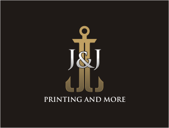 J & J printing and more logo design by bunda_shaquilla