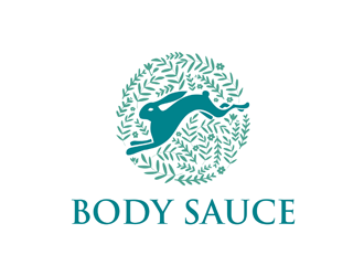 Body Sauce - rabbit is the logo logo design by logolady