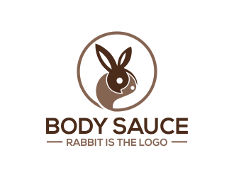 Body Sauce - rabbit is the logo logo design by kopipanas