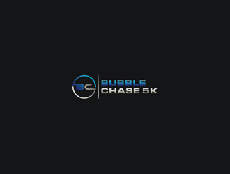 bubble chase 5k logo design by jancok