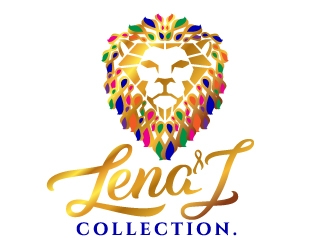 LenaJ COLLECTION. logo design by jaize