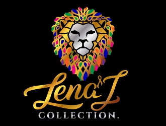 LenaJ COLLECTION. logo design by jaize