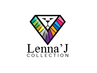 LenaJ COLLECTION. logo design by reight