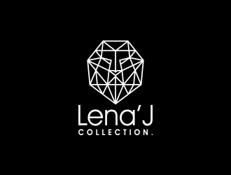 LenaJ COLLECTION. logo design by AisRafa