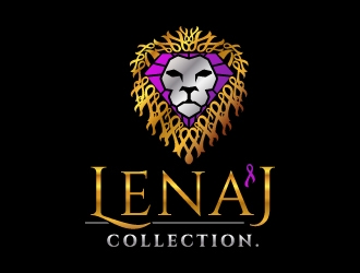 LenaJ COLLECTION. logo design by jaize