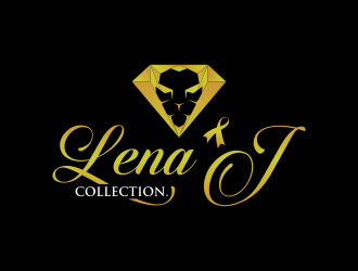 LenaJ COLLECTION. logo design by IrvanB