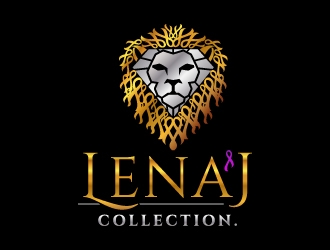 LenaJ COLLECTION. logo design by jaize