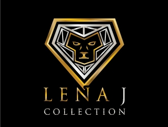 LenaJ COLLECTION. logo design by samuraiXcreations