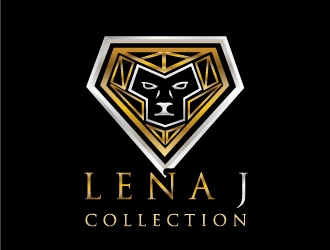 LenaJ COLLECTION. logo design by samuraiXcreations