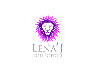 LenaJ COLLECTION. logo design by ohtani15