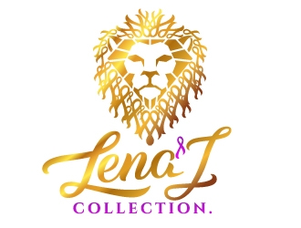 LenaJ COLLECTION. logo design by jaize